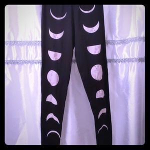 Actual Pain Moon Phase Witchy Leggings